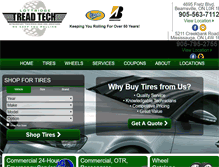 Tablet Screenshot of lottridgetire.com